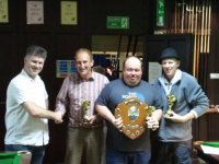 Team Singles & Doubles Winners - Felindre A