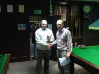 Most frames Won Div 1 - Barry Brown (Penparcau B)